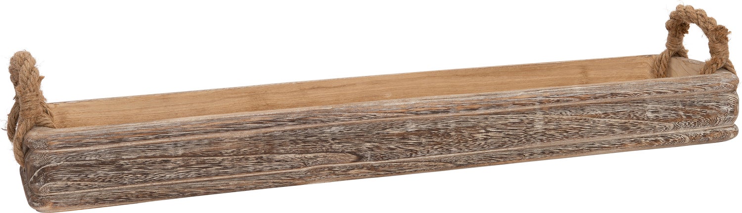 Intratuin decoratieschaal Tom naturel 81 x 20 x 8,5 cm