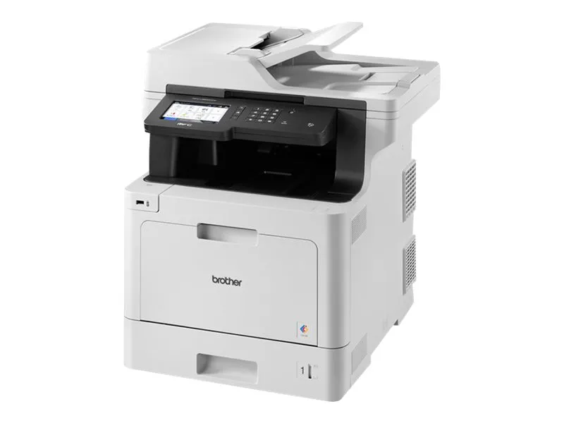 Brother MFC-L8900CDW - Multifunktionsprinter - farve - laser - 215.9 x 355.6 mm (original) - A4/Legal (medie) - op til 31 spm (kopiering) - op til 31 spm (udskriver) - 300 ark - 33.6 Kbps - USB 2.0, Gigabit LAN, Wi-Fi(n), USB vært, NFC - med 3 års On