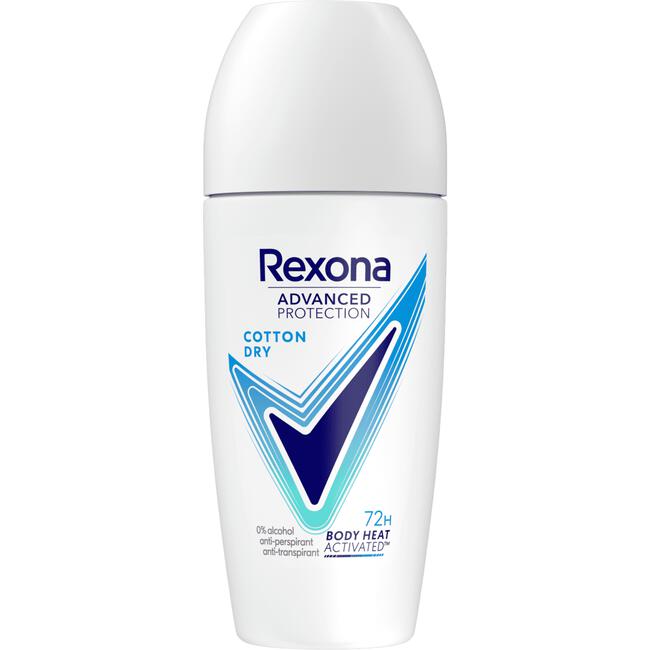 Rexona Women Cotton Dry Anti-Transpirant Deodorant Roller 50 ML