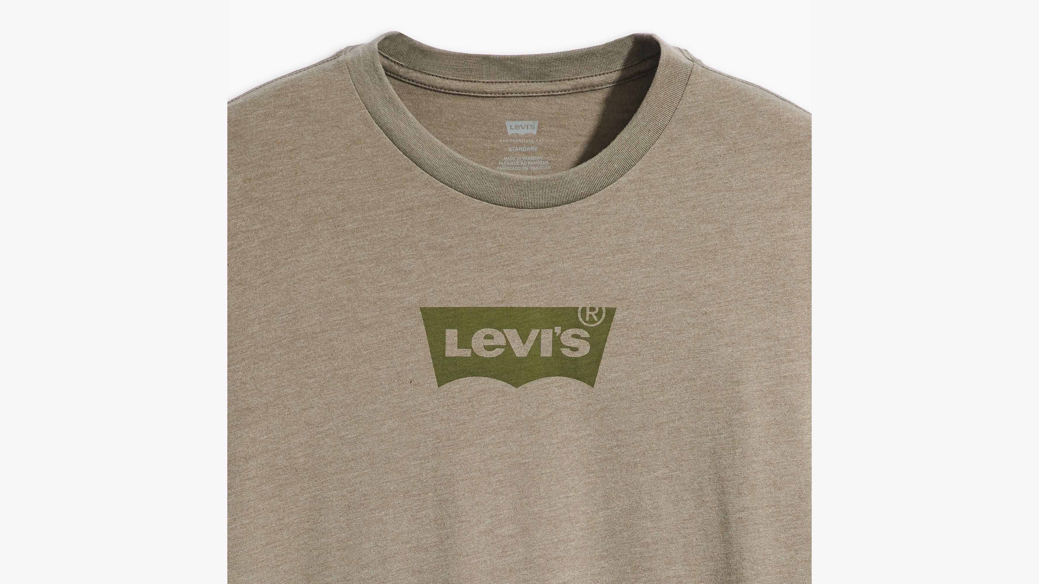 T-shirt graphique classique - Batwing Tri-Blend Smokey Olive - Vert