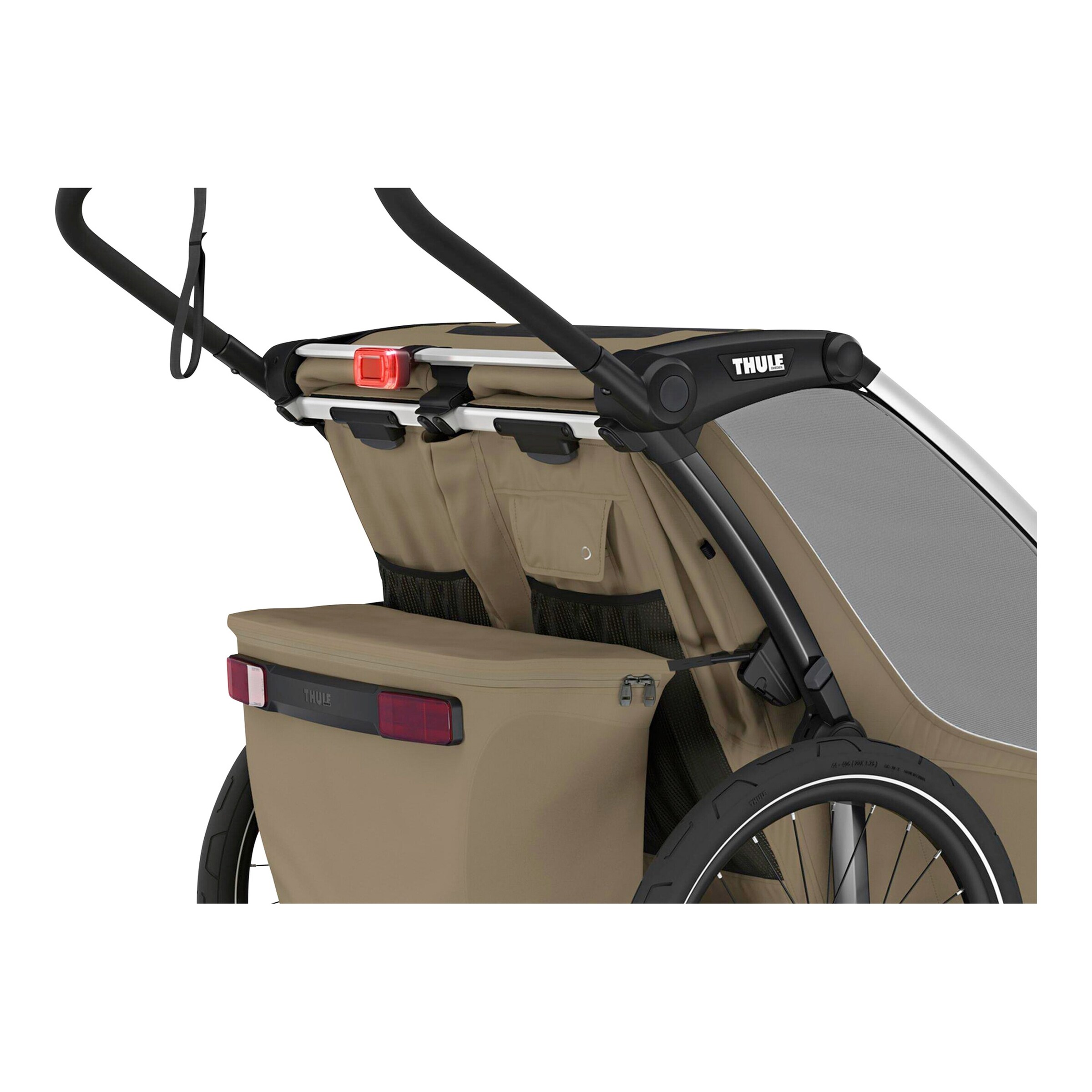 Thule Fahrradanhänger Chariot Cross 2 Double (2024) khaki