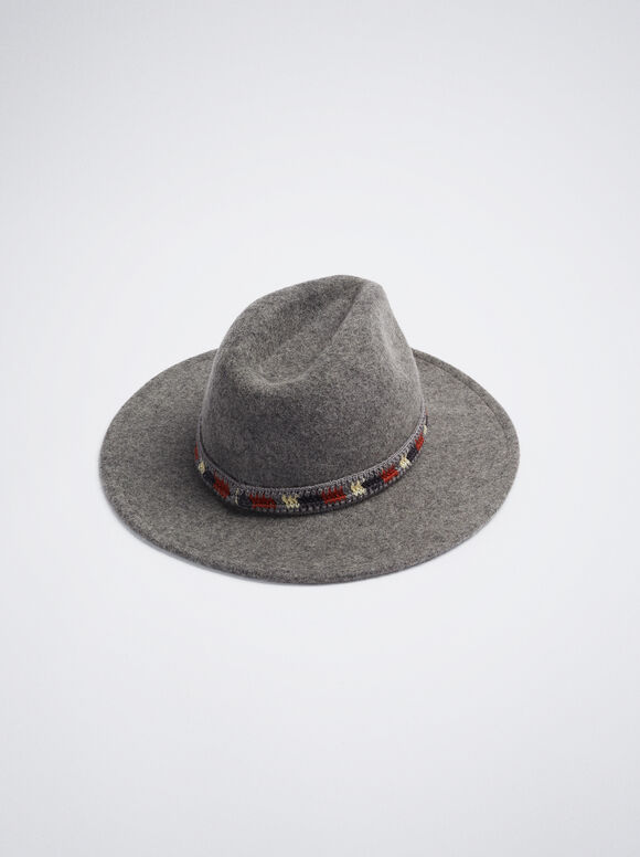 Gorro de lã - Cinza