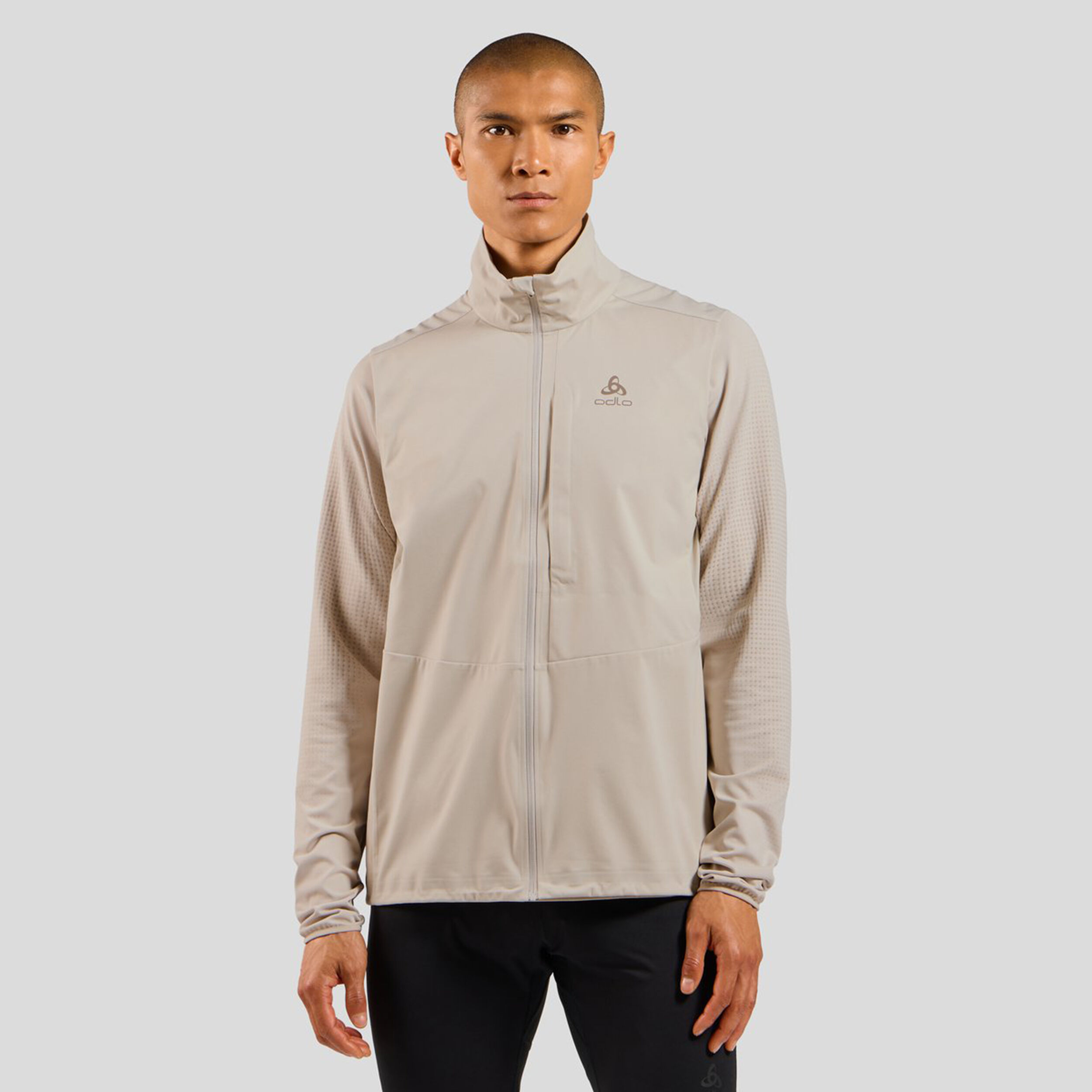 Odlo Zeroweight Warm Gilets De Course Hommes - Argent