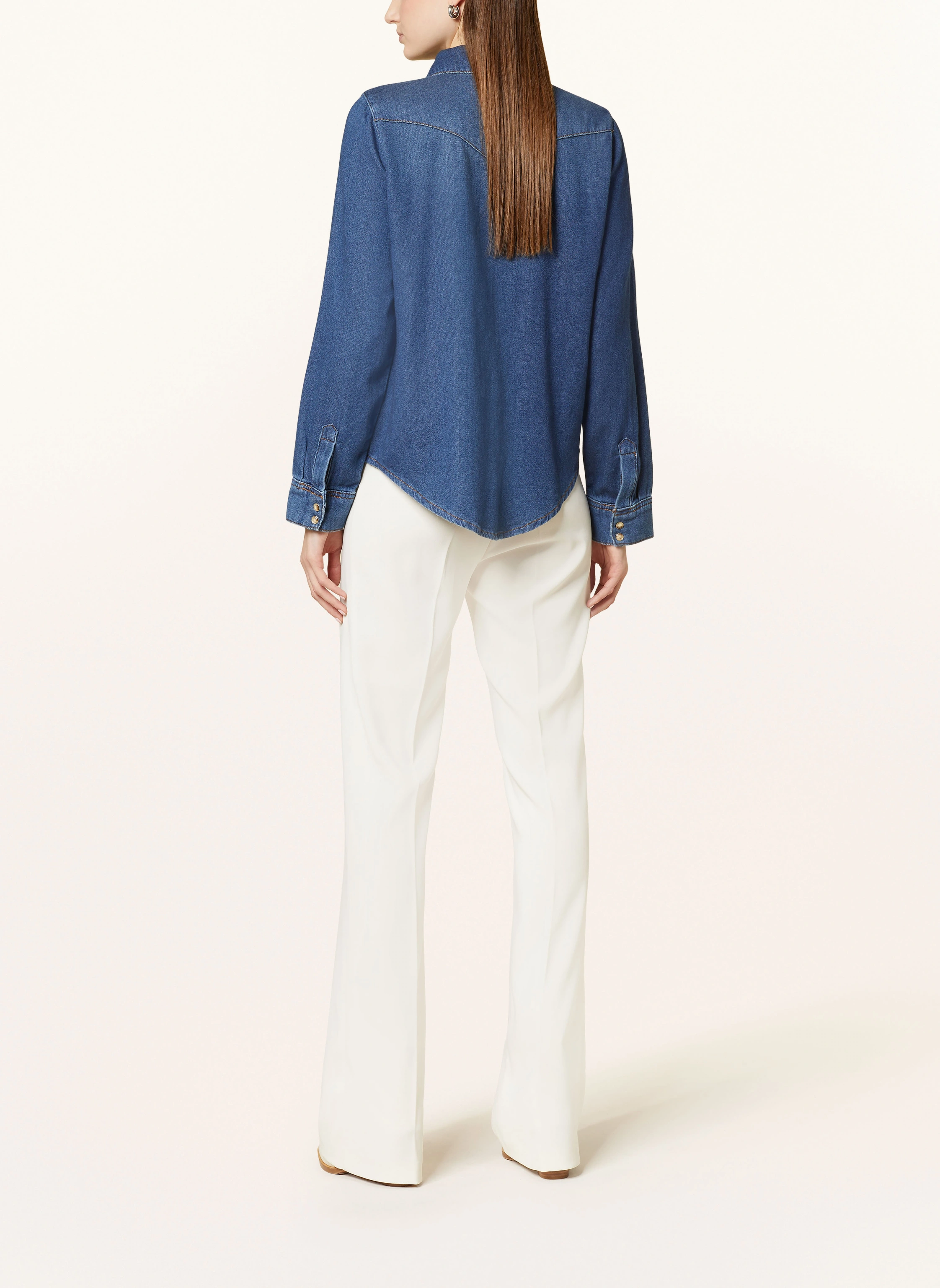 ba&sh Hemdbluse WALTER in Jeansoptik