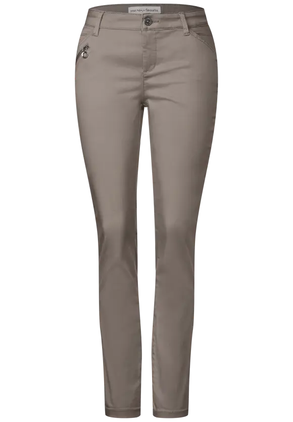 Casual Fit Hose - sandy mocca