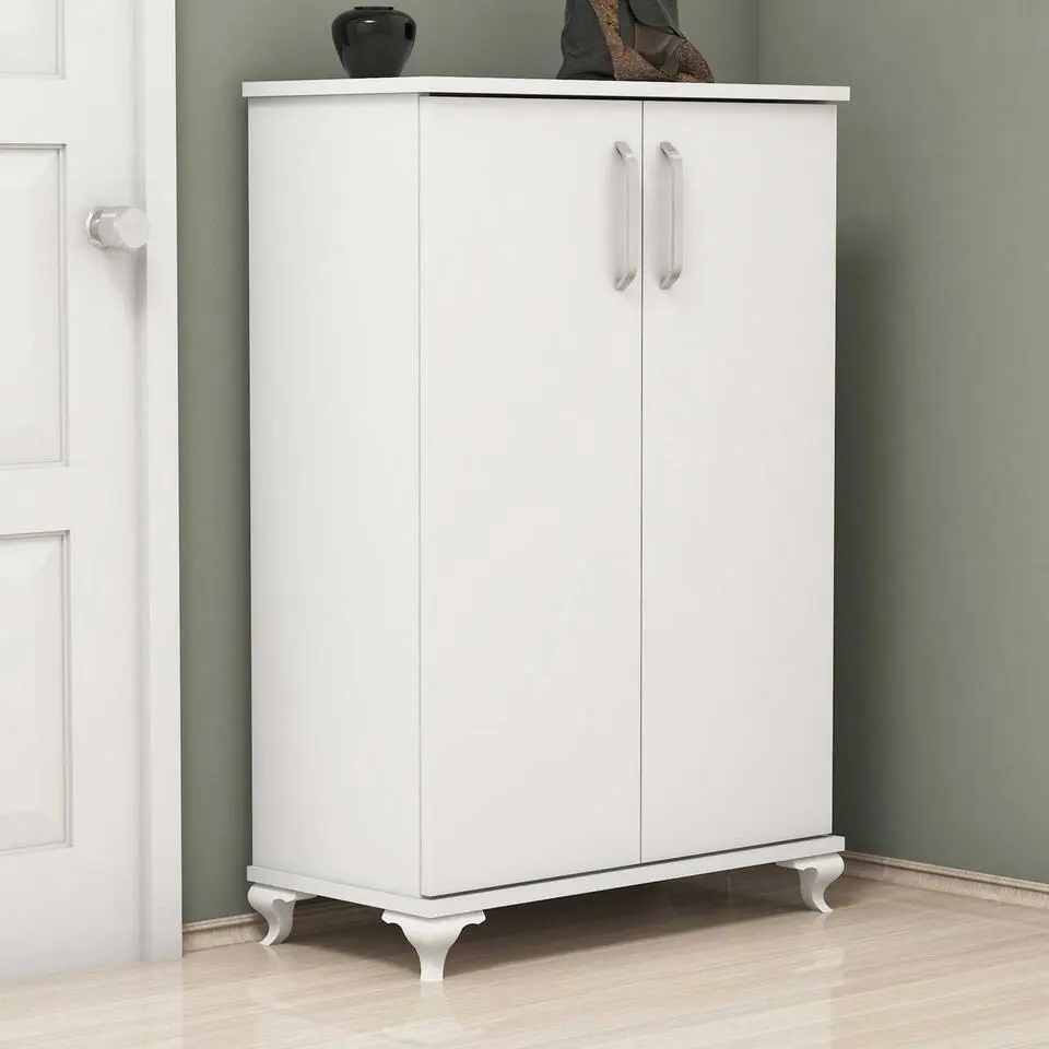 Emob Almaren Schoenenkast - 18mm Melamine - 72x100x32 Wit