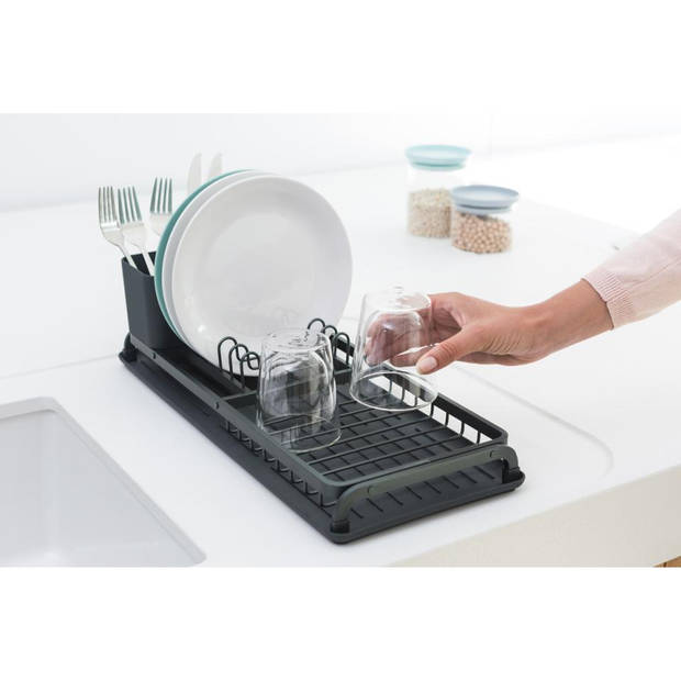 Brabantia Sink Side afdruiprek compact - Dark Grey