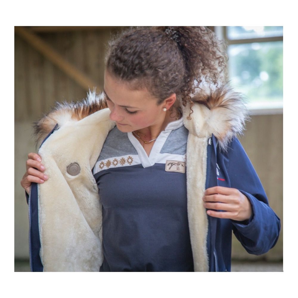 Pénélope MARINA - Parka Femme marine