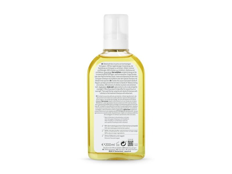 RAUSCH Huflattich Anti-Schuppen-Lotion 200 ml Powerformel gegen trockene Schuppen