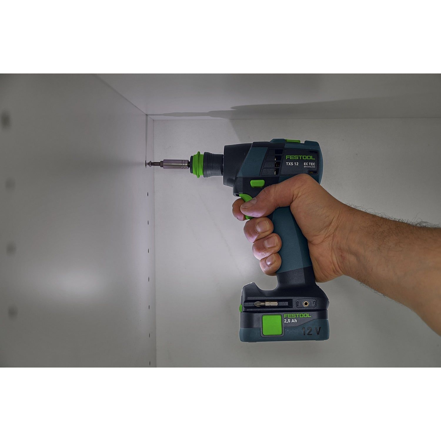 Festool TXS 12 2,5-Set Accu Schroefboormachine 12V 2.5Ah in Systainer - 576874