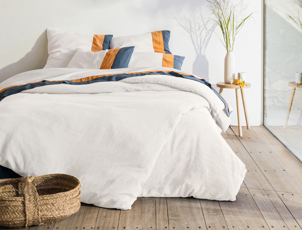 Drap-housse-Coton chanvre