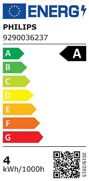 Ampoule LED E27 blanc chaud Philips Ultra efficient A60 840lm 4W=60W