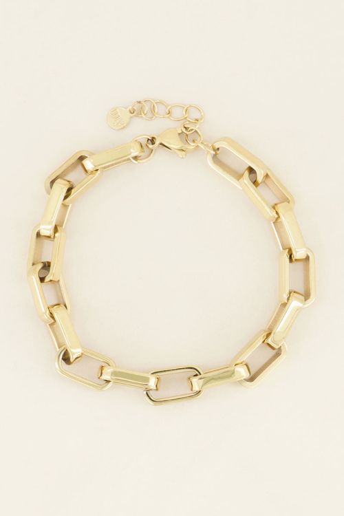 Grove schakelarmband