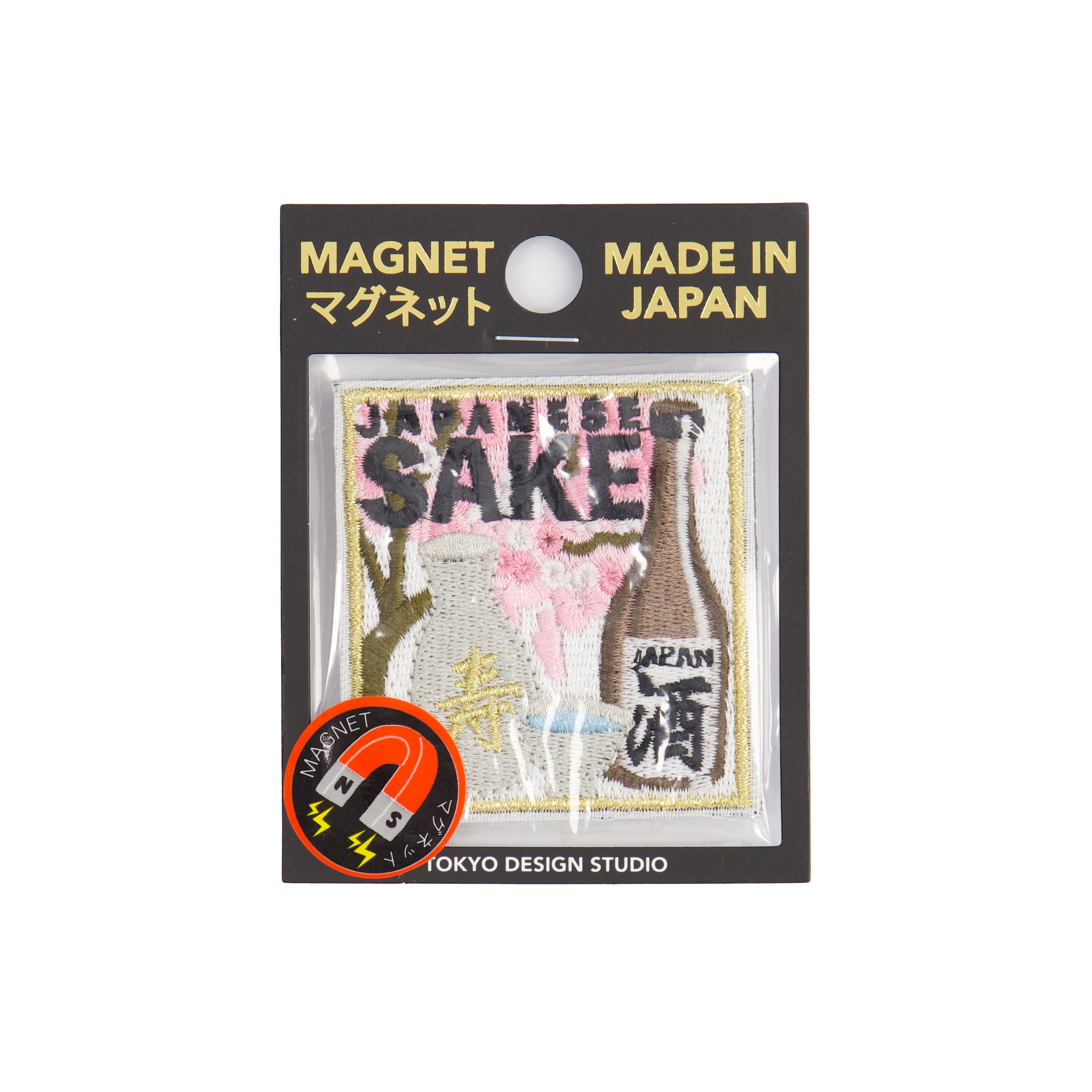 Tokyo Design Studio  Sake Patch magnet - Multicolor