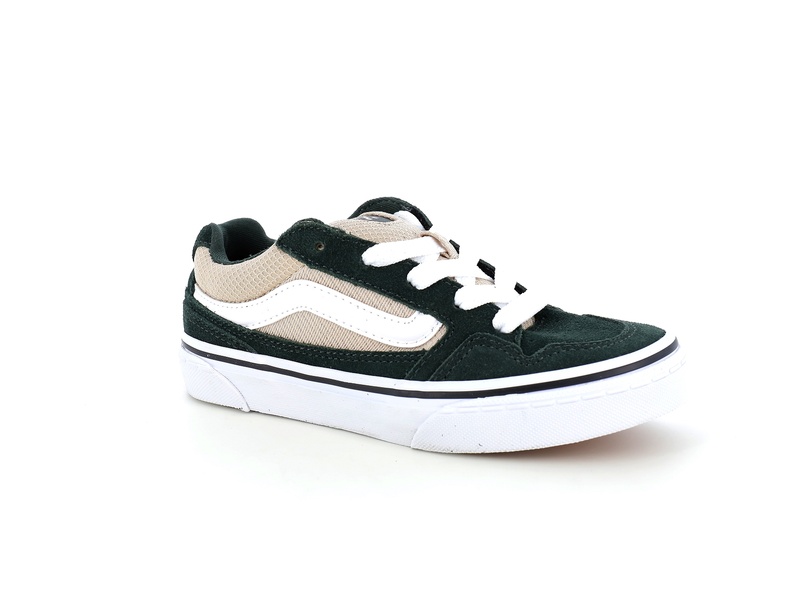 Vans-CALDRONE Matières combinées Beige Olive