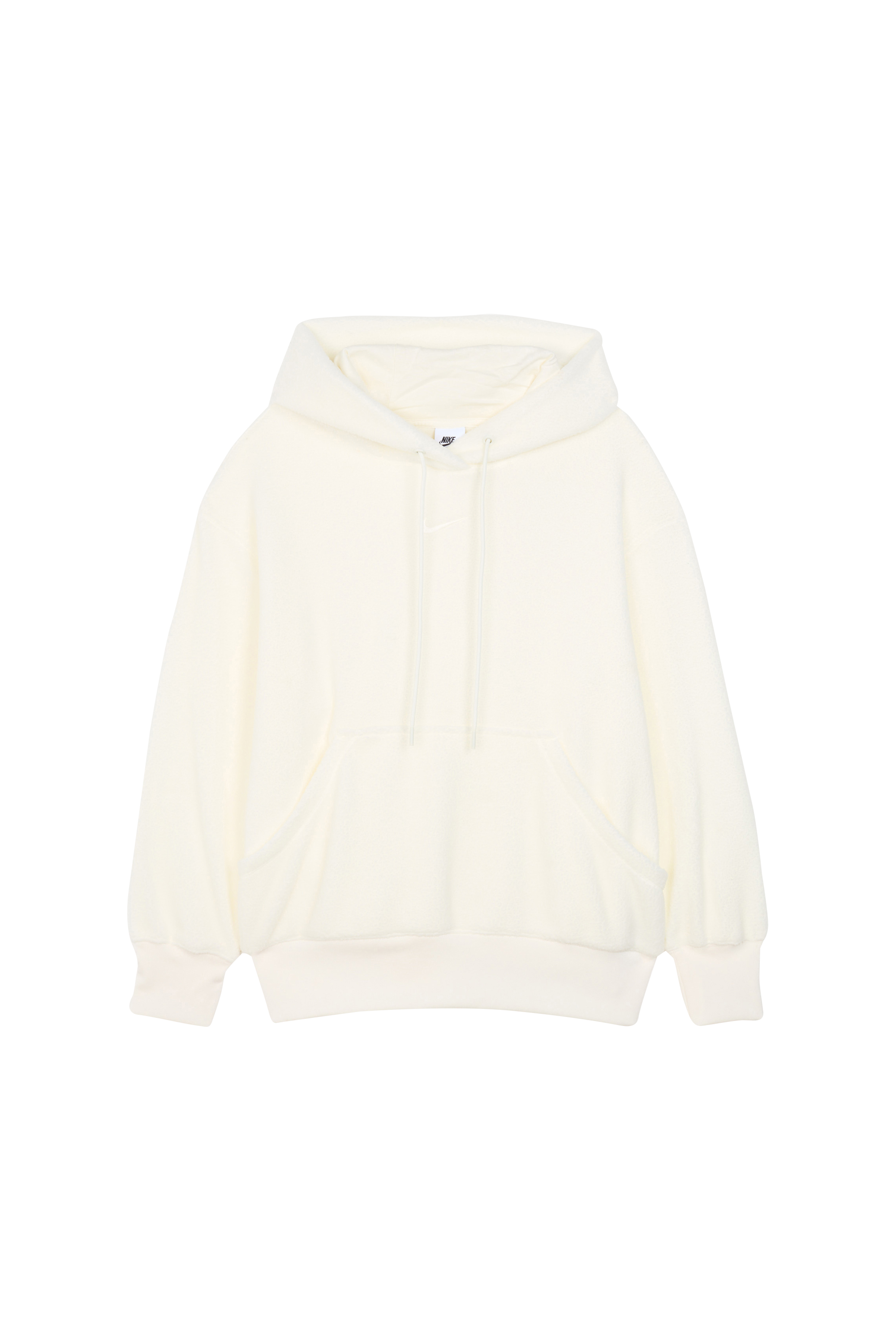 NIKE Hoodie PLSH FZ HDY Beige