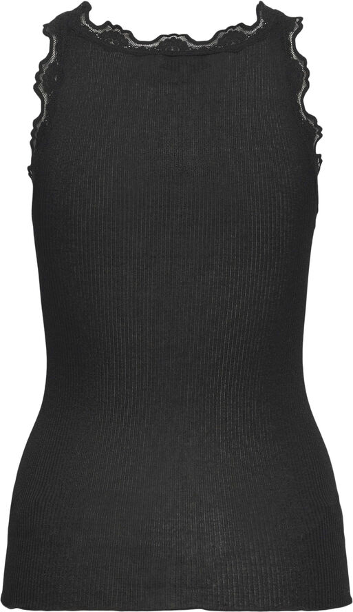Rosemunde RWBliss SL top Black w. silver lurex