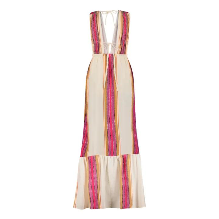 Lemlem Robe Lelisa | Rouge framboise
