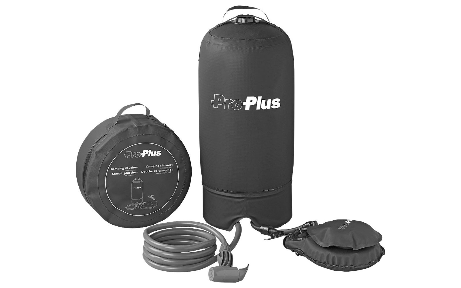 PAT Campingdusche 11 Liter mit Fußpumpe