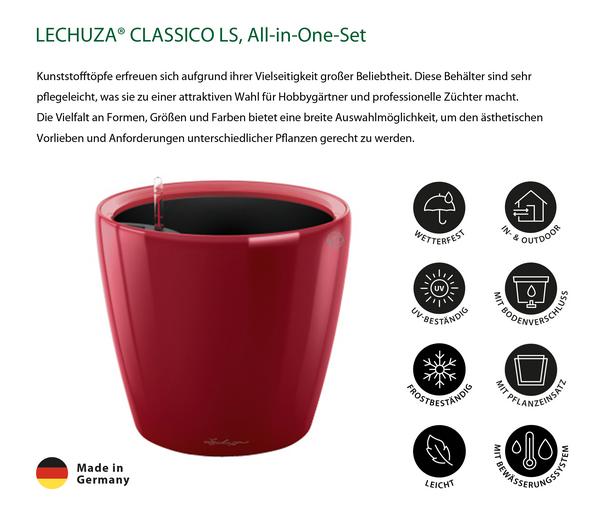 LECHUZA® CLASSICO LS, All-in-One-Set