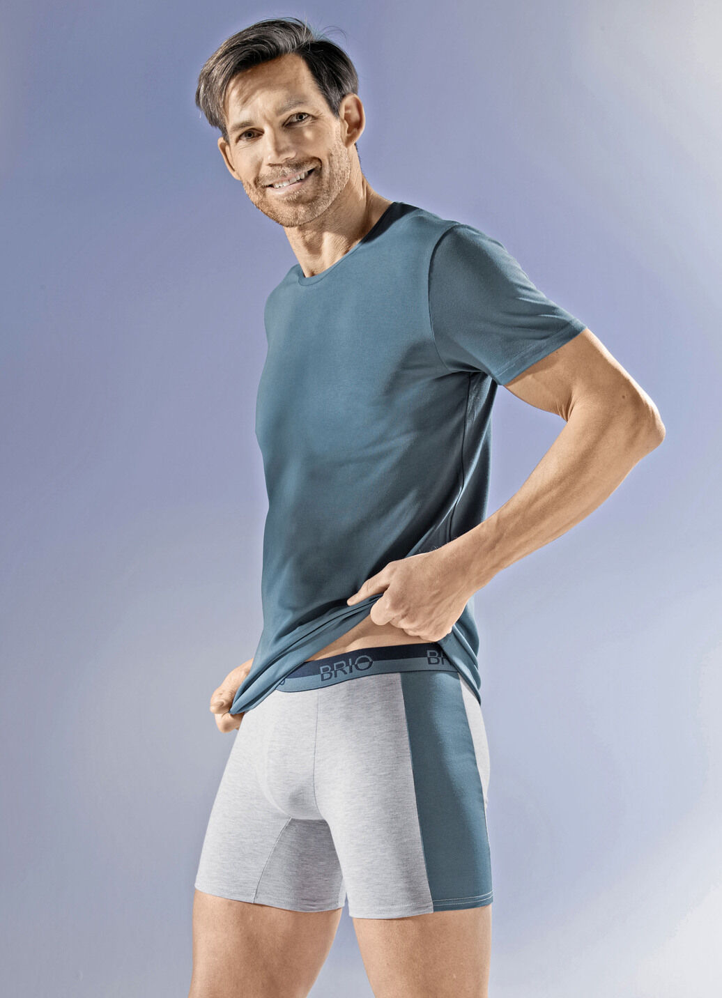 Viererpack Pants mit seitlichen Einsätzen