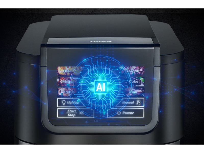 Trisa Heissluft-Fritteuse AI Fry Pro 5 l Intelligente Heissluftfritteuse mit KI-Technologie