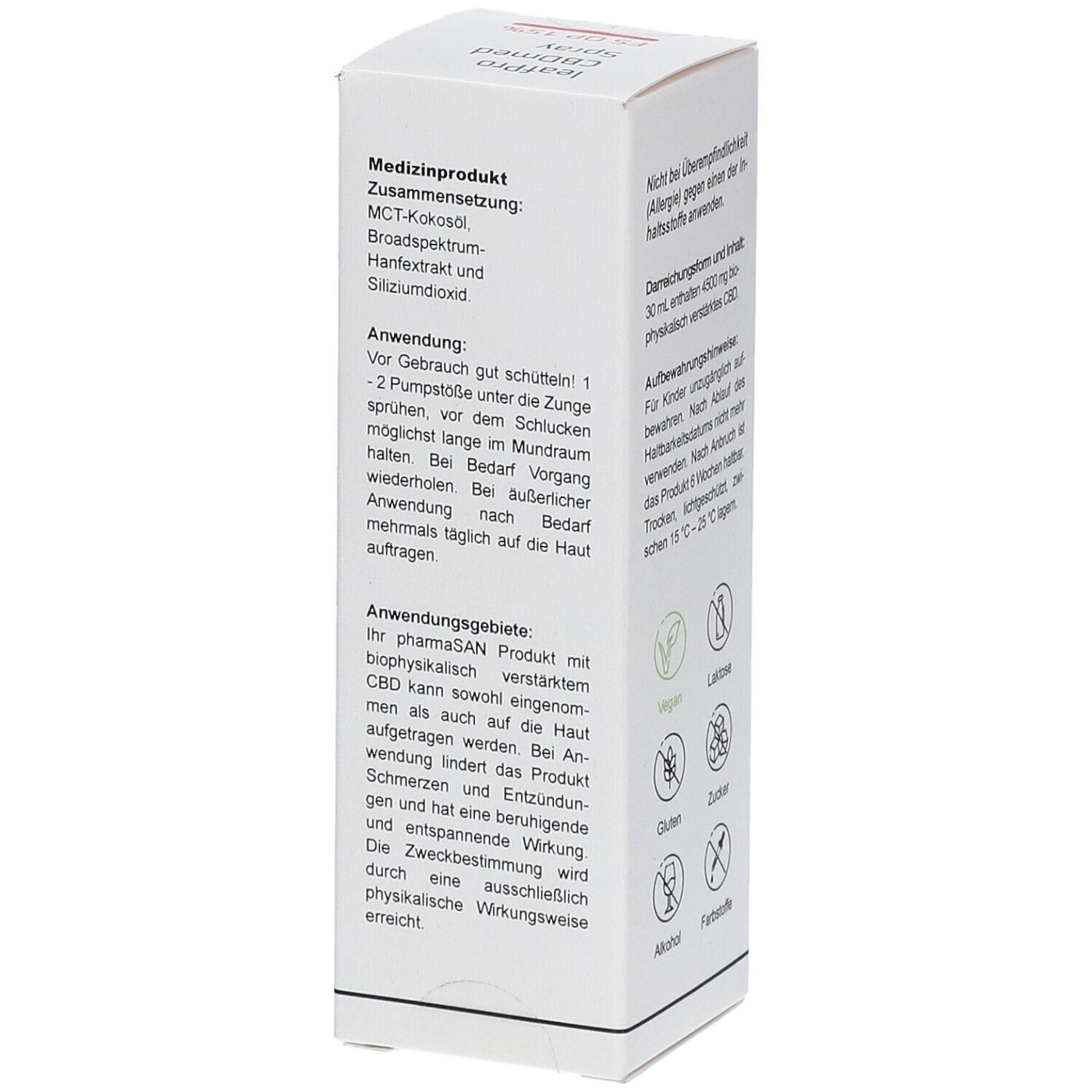 leafPro CBDmed Spray 15 %