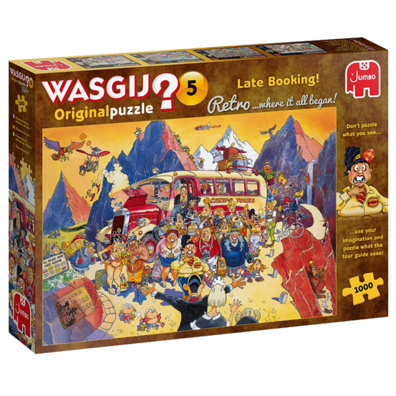 Puzzle 1000 pièces Wasgij - Late Booking