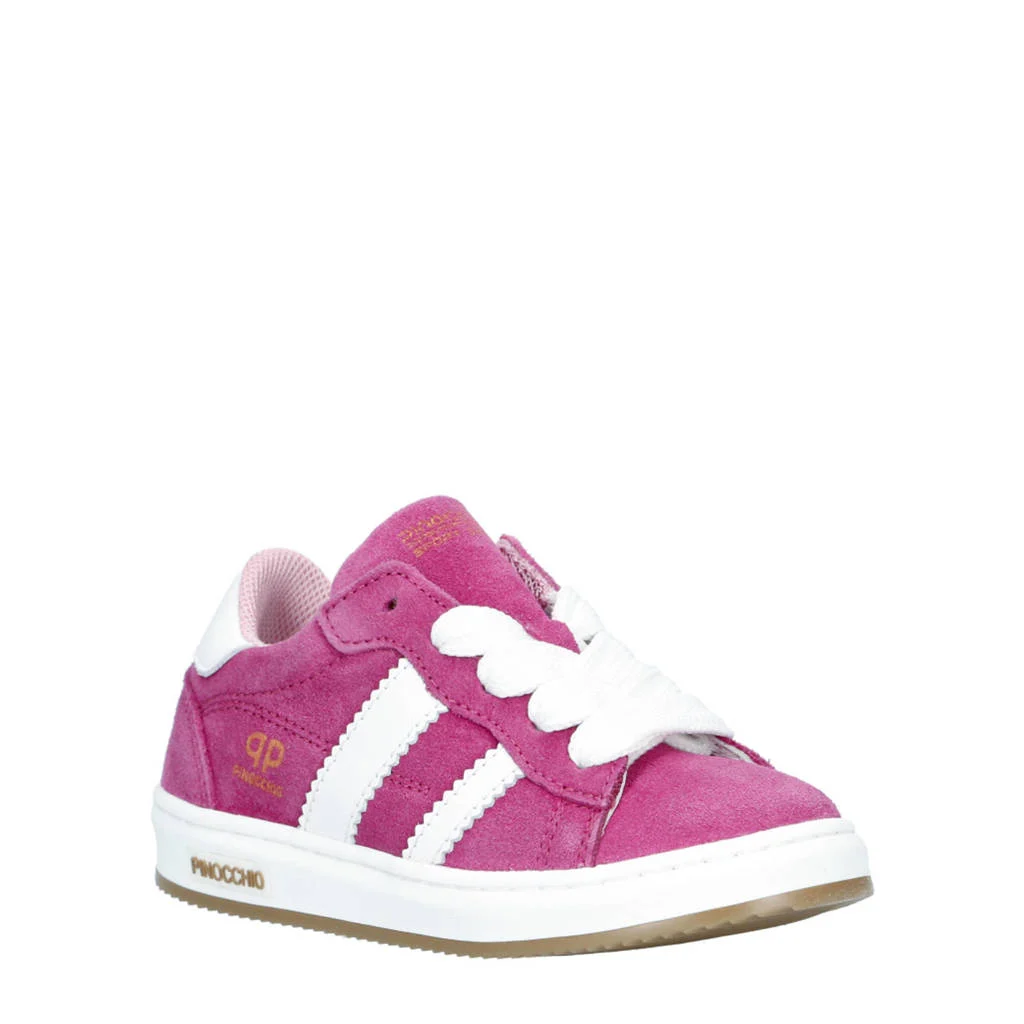 Pinocchio suède sneakers fuchsia