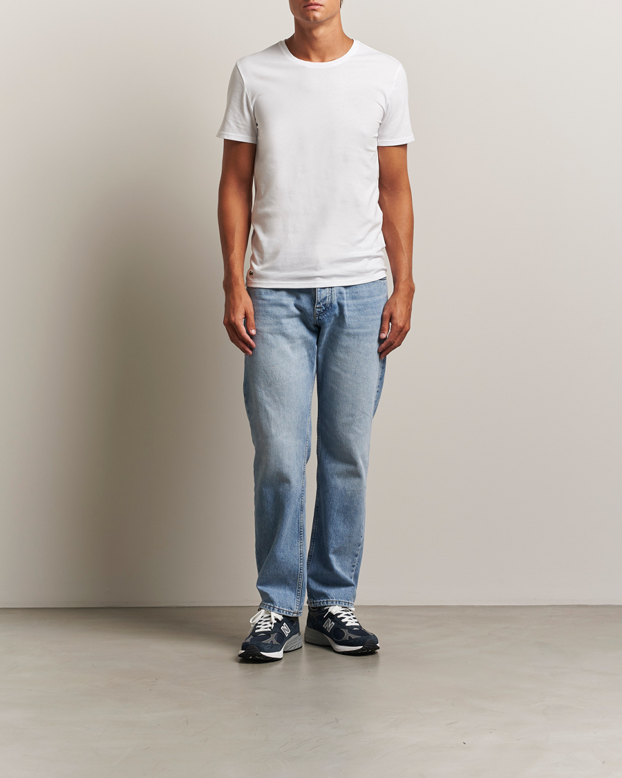 Lacoste 3-Pack Crew Neck T-Shirt White