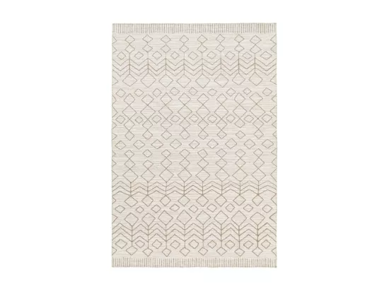 Sabie - Tapis d’inspiration berbère - Écru - 120x170cm
