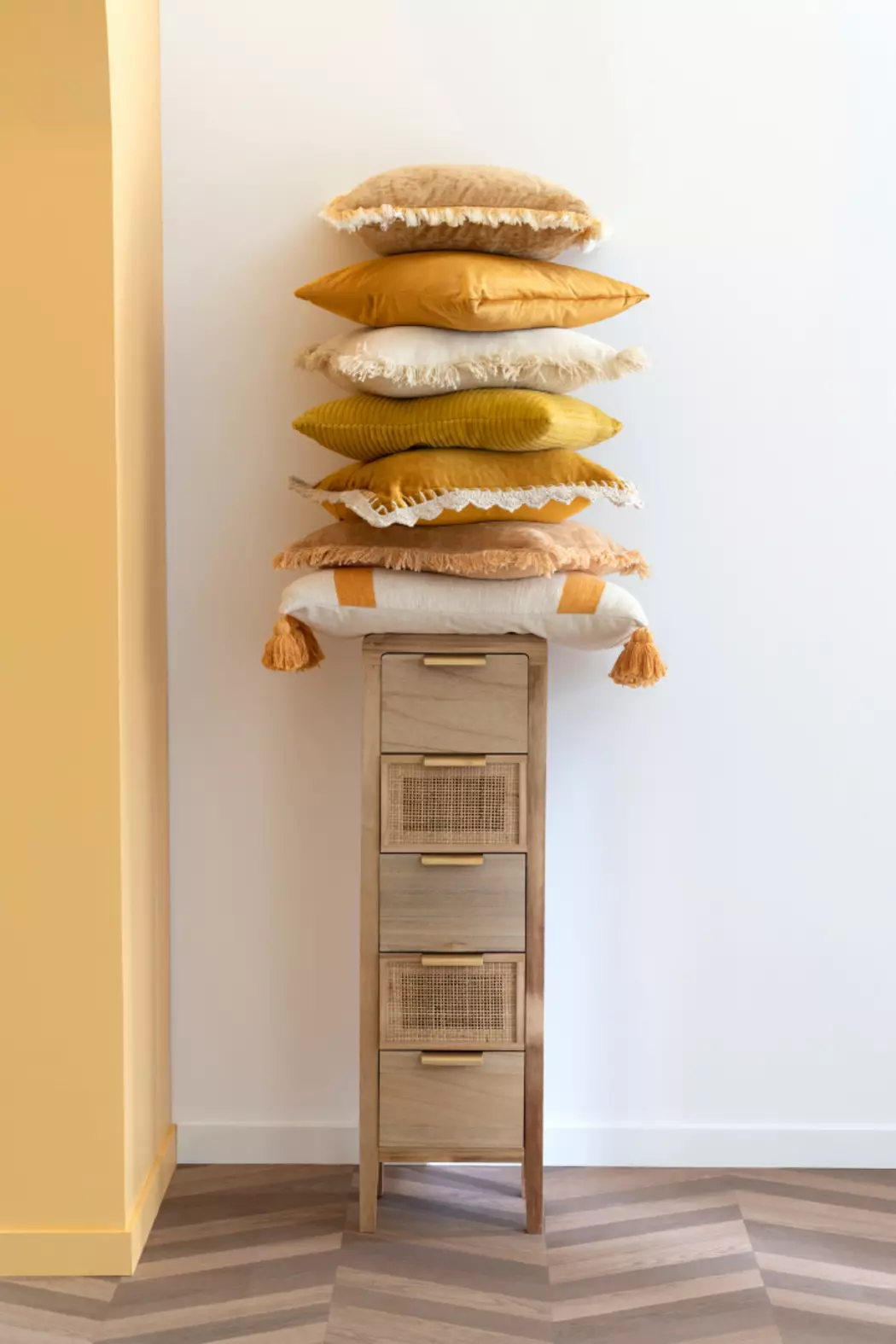 Kommode Rattan