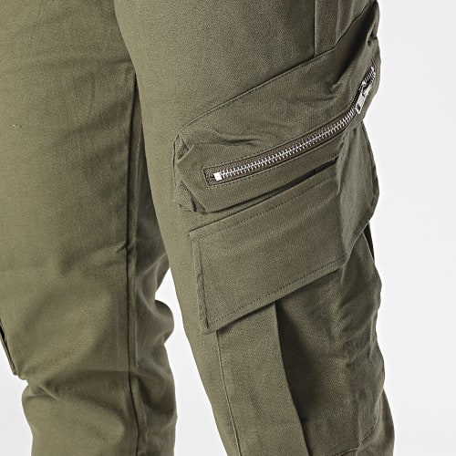 Pantalon Cargo Vert Kaki