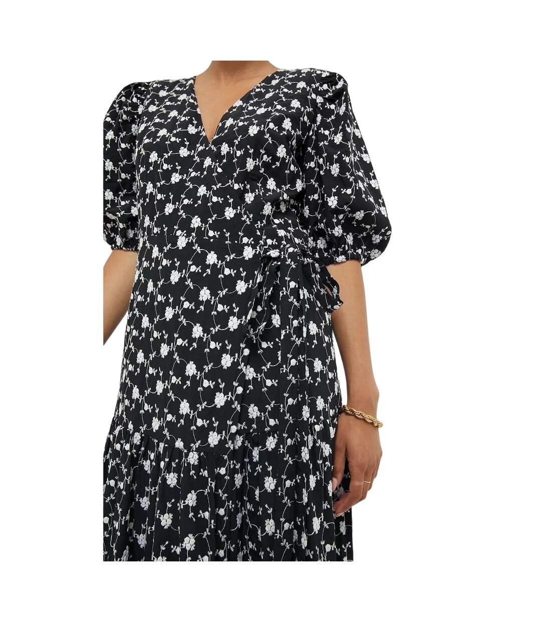 Dorothy Perkins - Robe mi-longue - Femme (Noir) - UTDP3553