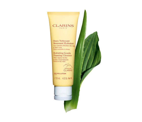 Clarins Doux Nettoyant Hydratant Aux extraits d'herbes des Alpes