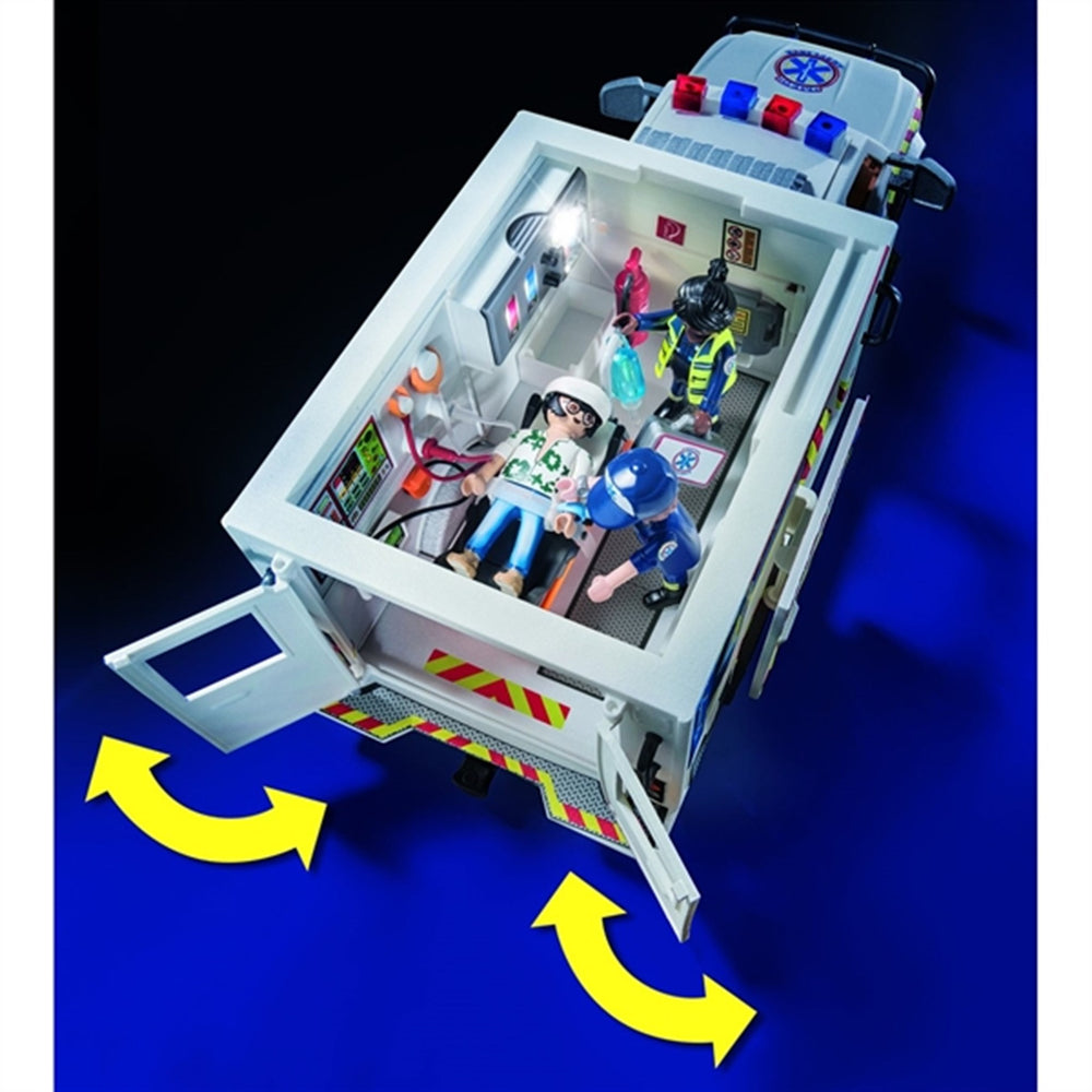 Køb Playmobil® City Action - Redningskøretøj: Amerikansk Ambulance