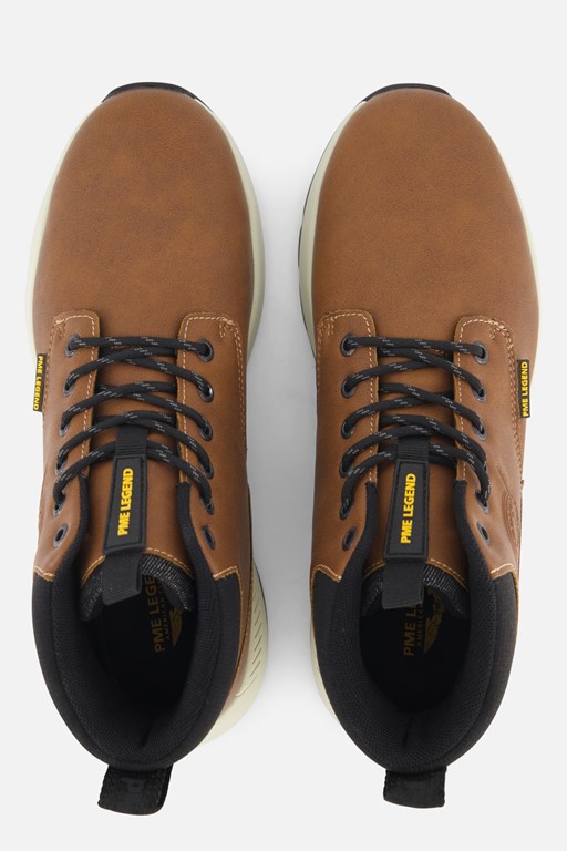 PME Legend Ribber Veterschoenen cognac
