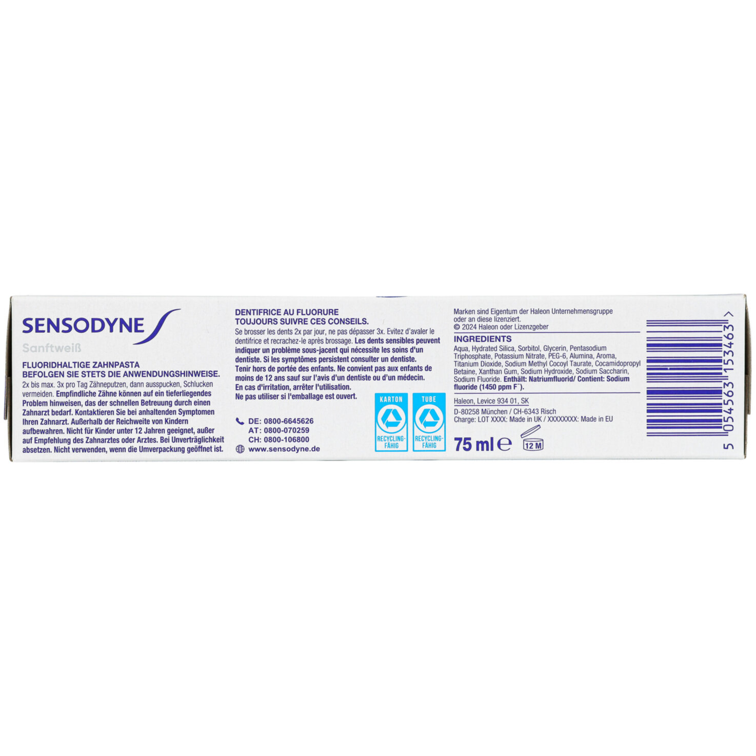 Sensodyne Sanftweiss