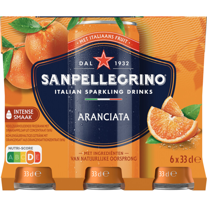 S. Pellegrino Aranciata 6-pack