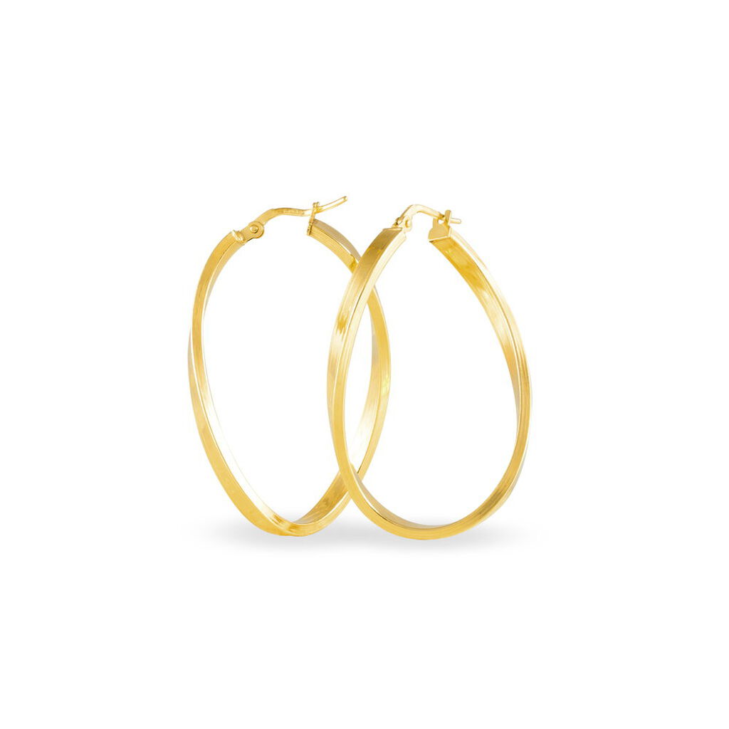 Créoles Silla Or Jaune