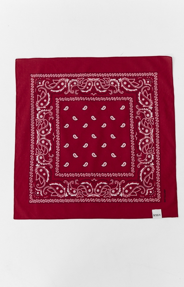 Bandana bordeauxrood