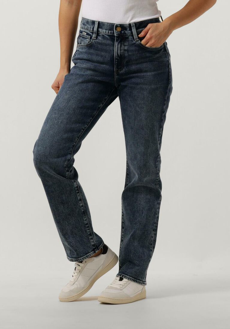 G-STAR RAW blauwe g-star raw straight leg jeans strace straight wmn