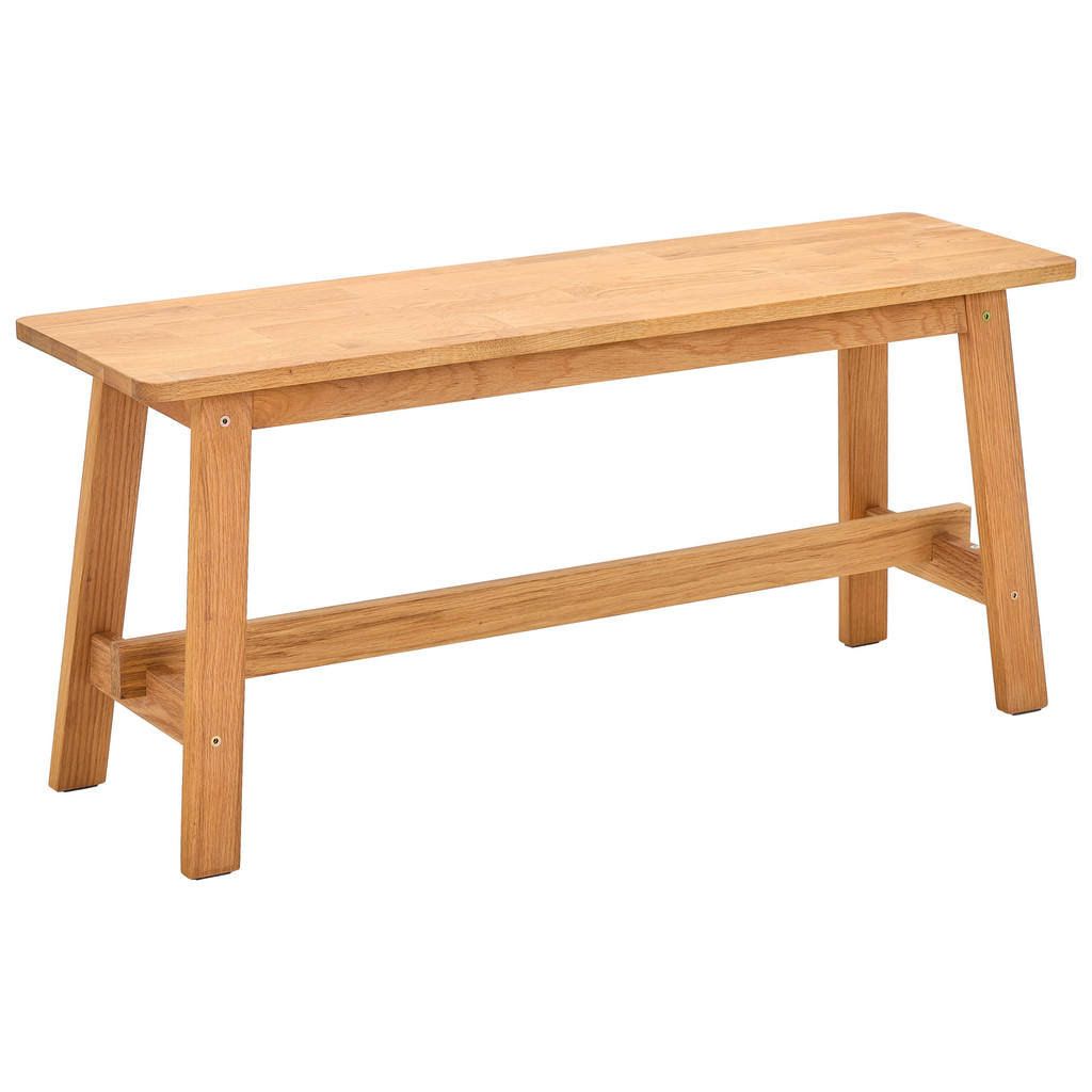 Mid.you Sitzbank Eiche Holz Eiche massiv