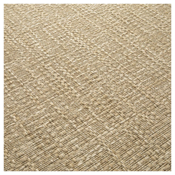 Tapis d'intérieur ou d'extérieur aspect sisal - cajun - beige - 120 x 170 cm