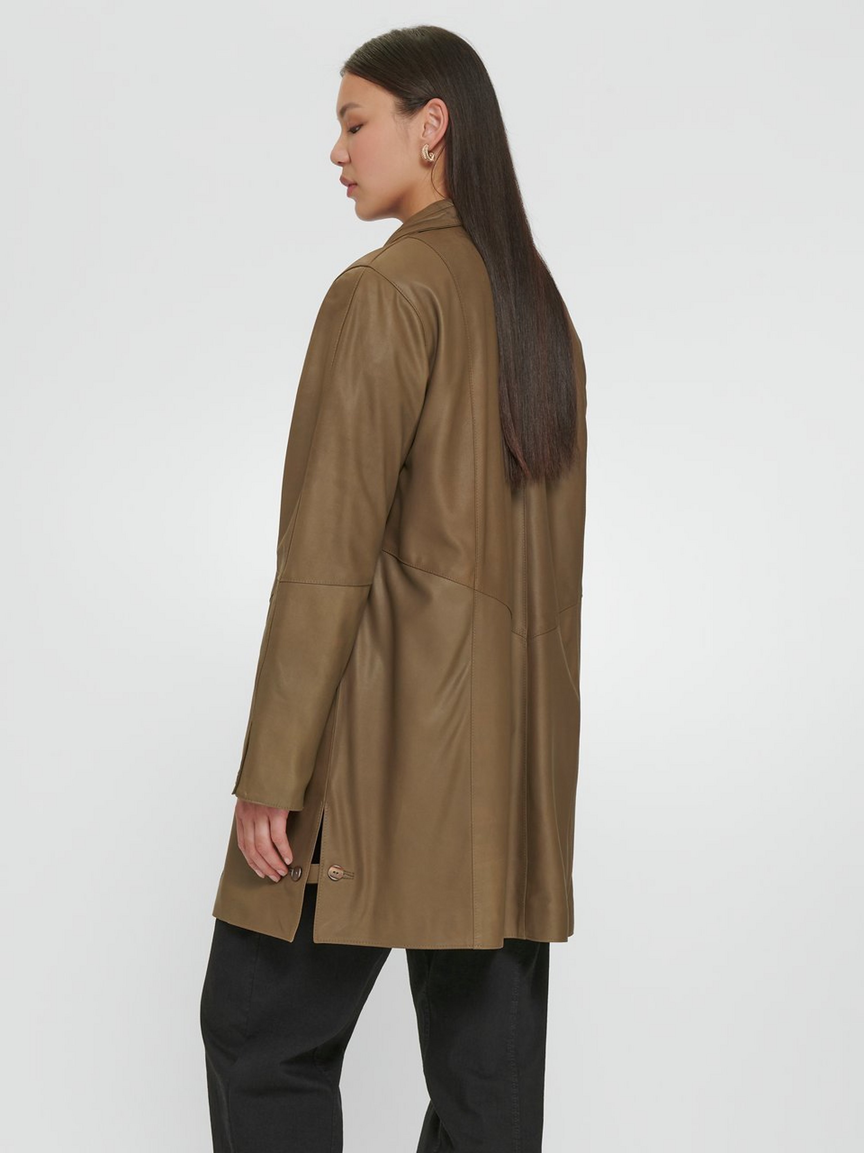 Ledermantel aus 100% Leder