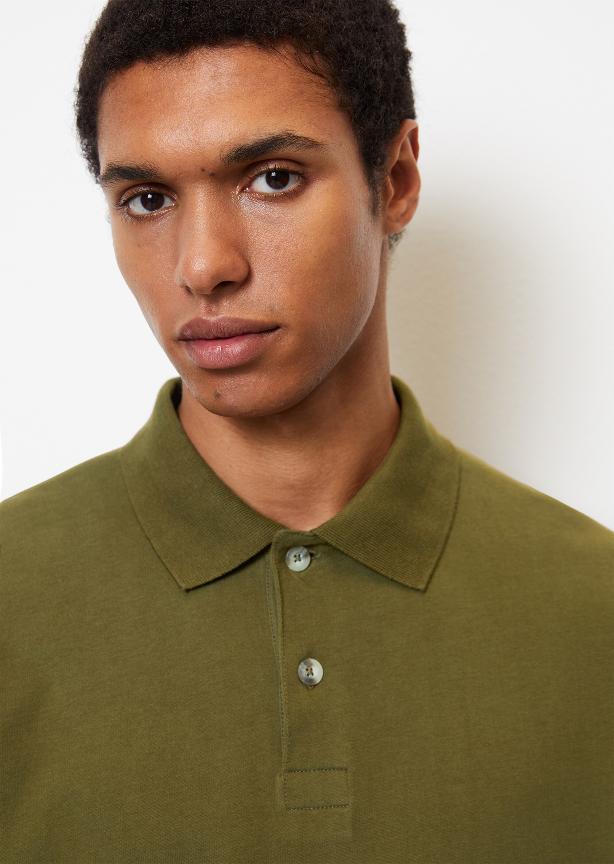 Poloshirt regular aus softem Heavy-Jersey