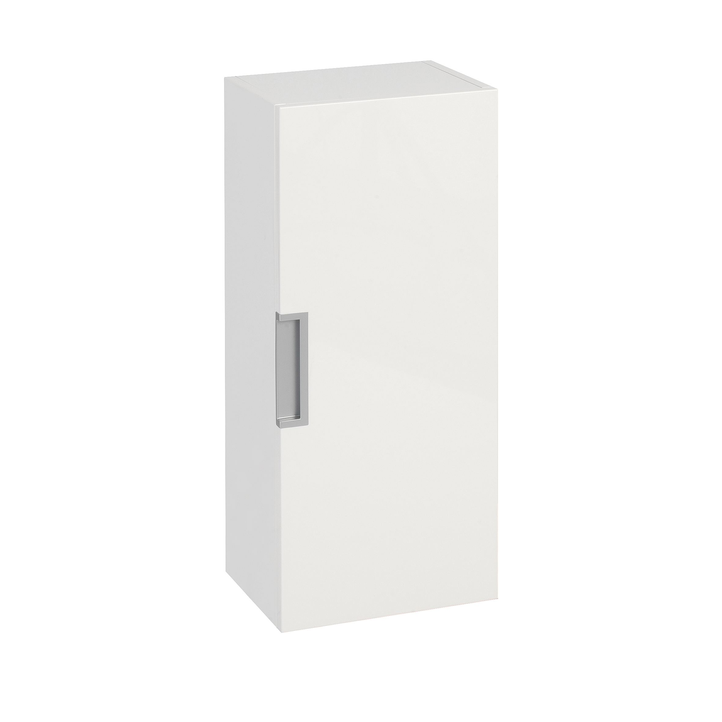Mueller Action badmeubelset 80cm 1 kraangat inclusief badkamerkast hoogglans wit