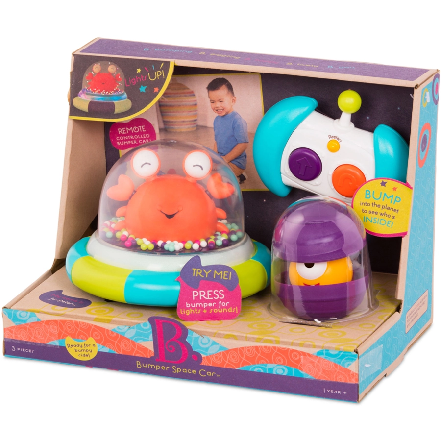 B.TOYS B. Ju-Peter Krabben Weltraum Autoscooter Mehrfarbig