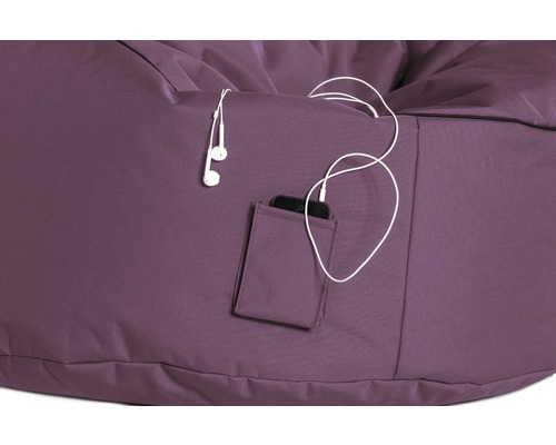 Zitpunt Schommel Scuba fauteuil ca. 300 liter aubergine 95x65x90 cm