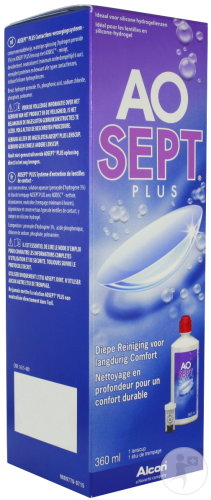 Aosept Plus Tous Types De Lentilles 360ml + Étui